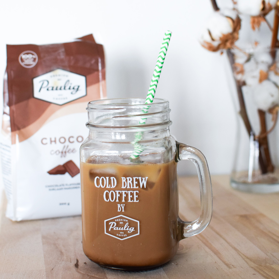Herkullinen Cold Brew -kahvi Paulig Choco Coffee